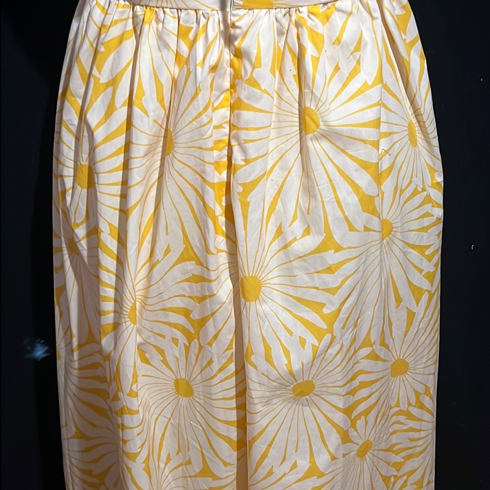 Flora Bea big floral cotton sateen maxi gown spaghetti straps are detachable-NWT - Picture 13 of 16